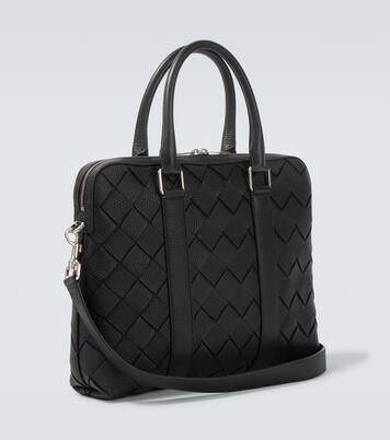Aktentasche Slim Intrecciato aus Leder | Bottega Veneta