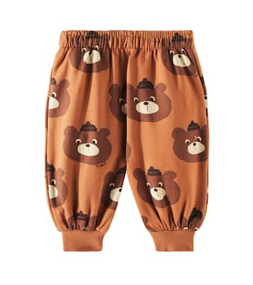 Baby Bears printed cotton-blend sweatpants | Tinycottons