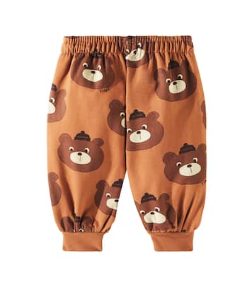 Baby Bears printed cotton-blend sweatpants | Tinycottons