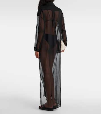 Hemdblusenkleid Mika aus Mesh | Jade Swim