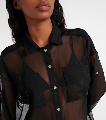 Hemdblusenkleid Mika aus Mesh | Jade Swim