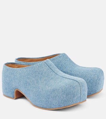 Mules in denim | Dries Van Noten