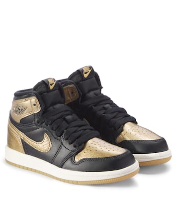 Sneakers Air Jordan 1 Retro OG aus Leder | Nike Kids