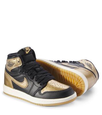 Sneakers Air Jordan 1 Retro OG aus Leder | Nike Kids