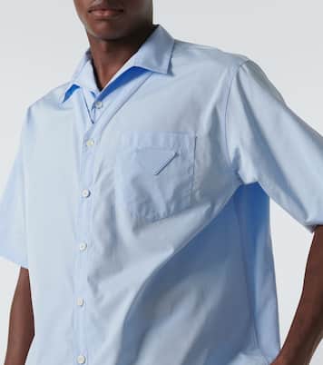 Cotton poplin shirt | Prada