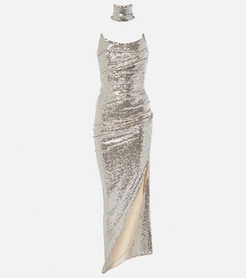 Robe longue Exhilarate à sequins | Maticevski