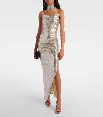 Robe longue Exhilarate à sequins | Maticevski