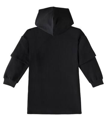 Robe sweat-shirt en coton à logo | Marc Jacobs Kids