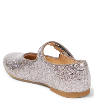 Daisy Baby glitter Mary Jane flats | Pom d'Api