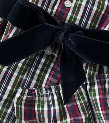 Baby Alicia cotton dress and bloomers set | La Coqueta