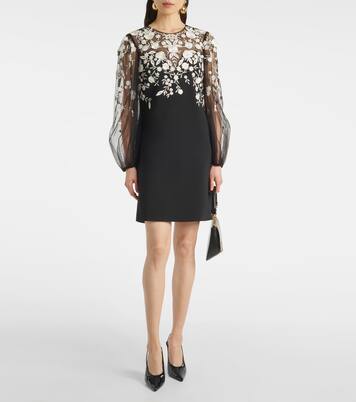 Besticktes Minikleid | Carolina Herrera