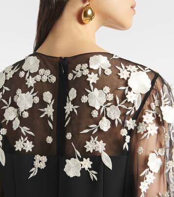 Besticktes Minikleid | Carolina Herrera