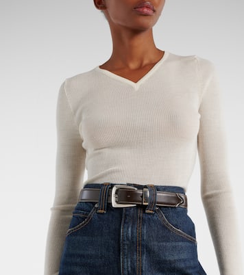 Cintura Benny in pelle | Khaite