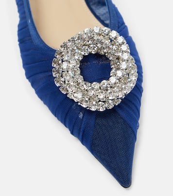 Galaxy embellished slingback flats | Mach & Mach