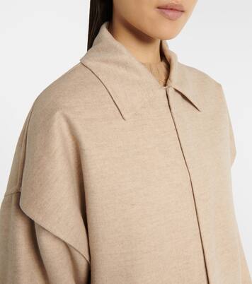 Wool and cashmere car coat | Bottega Veneta