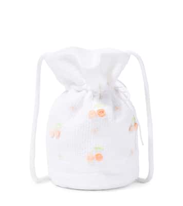 Eslem printed knitted pouch | Bonpoint