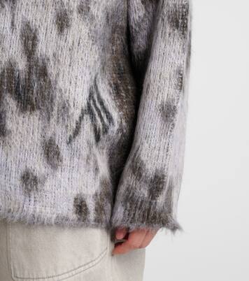 Leopard-print jacquard sweater | The Attico