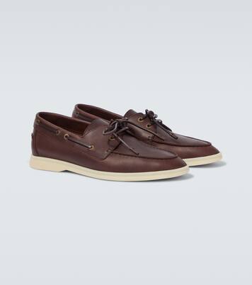 Segelschuhe Sea-Sail Walk aus Leder  | Loro Piana