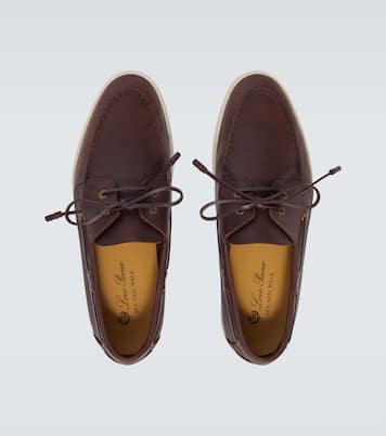 Segelschuhe Sea-Sail Walk aus Leder  | Loro Piana