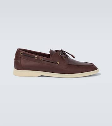 Segelschuhe Sea-Sail Walk aus Leder  | Loro Piana