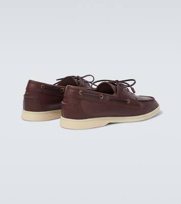 Segelschuhe Sea-Sail Walk aus Leder  | Loro Piana
