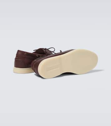 Segelschuhe Sea-Sail Walk aus Leder  | Loro Piana