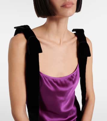 Maxikleid aus Satin | Nina Ricci