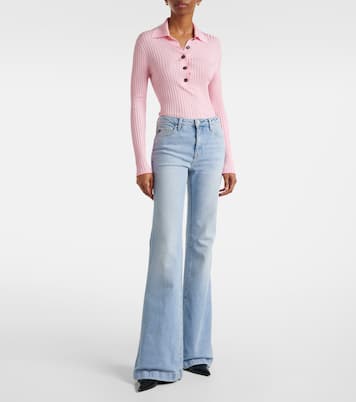 Jeans flared Tropea de tiro alto | AG Jeans