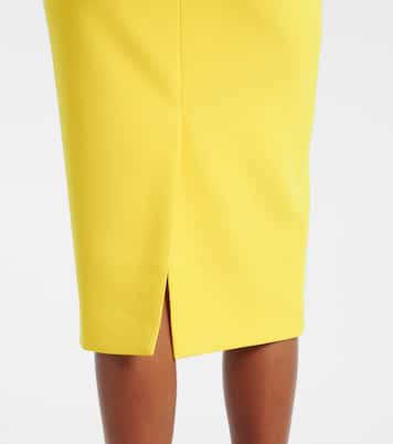 Robe midi Vander en crêpe de satin | Roksanda