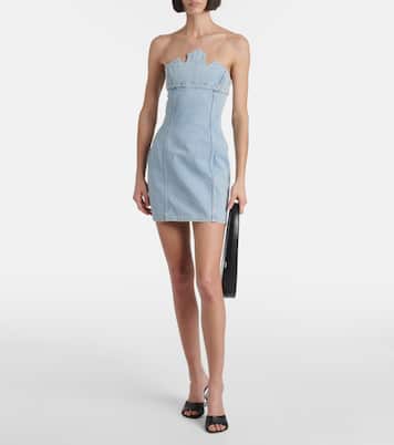 x Disney® denim bustier dress | Coperni