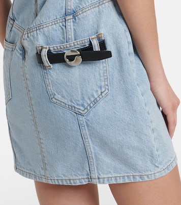 x Disney® denim bustier dress | Coperni