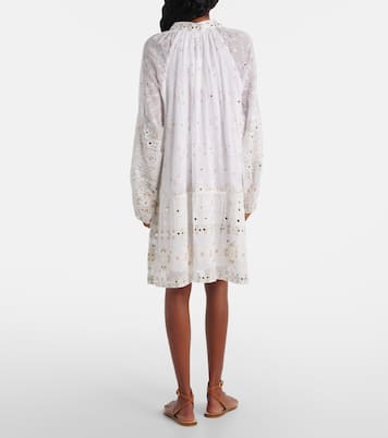 Robe brodée en coton | Juliet Dunn