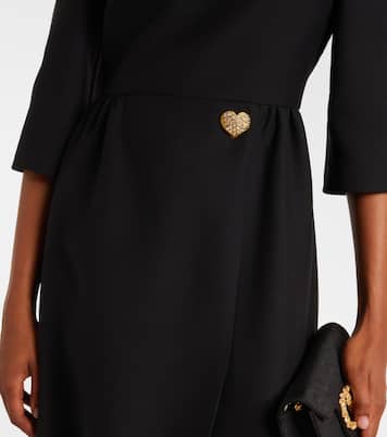 Midikleid aus Crepe Couture | Valentino