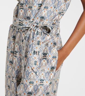 Mono Nadia de seda estampado | Loro Piana