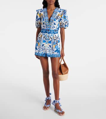 Bedruckte Sandalen | Farm Rio