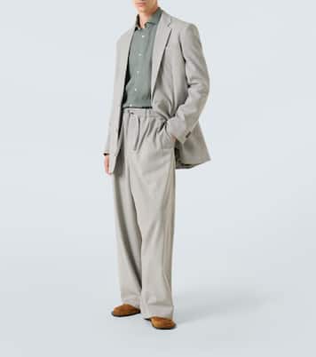 Loafers Flex aus Veloursleder | Loewe