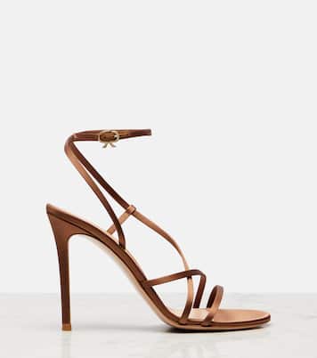 Sandalen 105 aus Satin | Gianvito Rossi