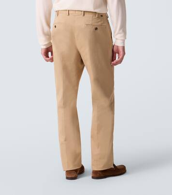 Pantalon droit en coton | Slowear