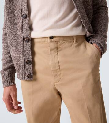 Pantalon droit en coton | Slowear