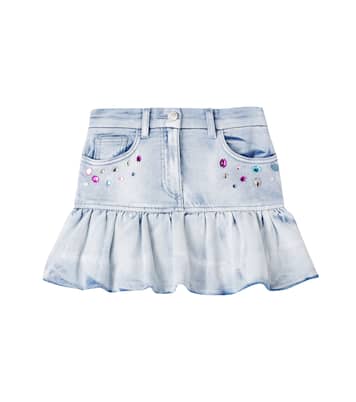 X Disney® - Minigonna di jeans Stitch  | Monnalisa