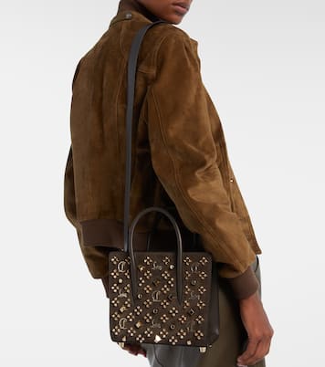 Paloma Small embellished suede tote bag | Christian Louboutin