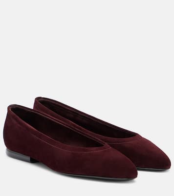 Ballerinas Primula aus Veloursleder | Loro Piana