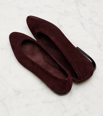 Ballerinas Primula aus Veloursleder | Loro Piana