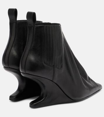 Leather ankle boots | Rick Owens