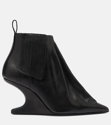 Leather ankle boots | Rick Owens