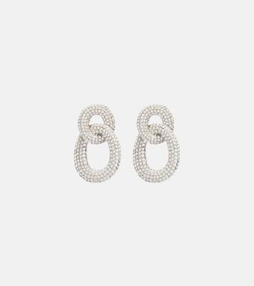 水晶缀饰耳坠 | Self-Portrait