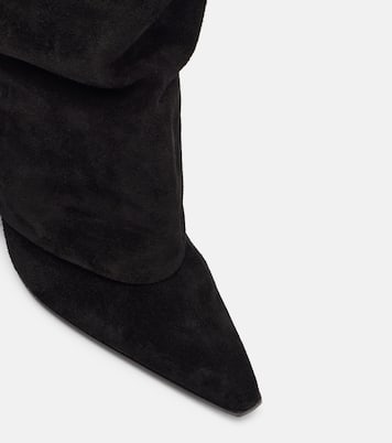 Jane 100 suede knee-high boots | Paris Texas