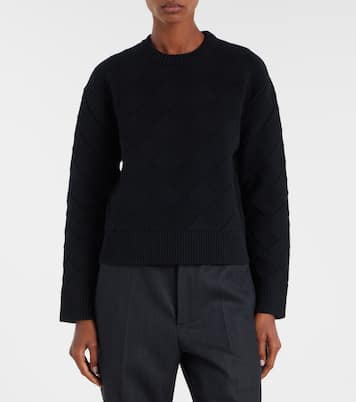 Pull Intreccio en laine mélangée | Bottega Veneta