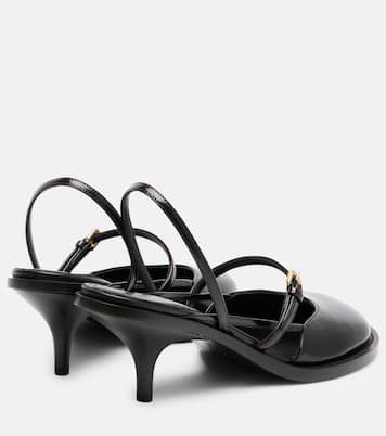 Slingback-Pumps aus Leder | Dries Van Noten