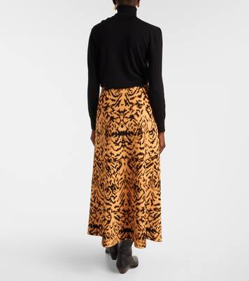 Midirock Lani aus Jacquard | Ulla Johnson